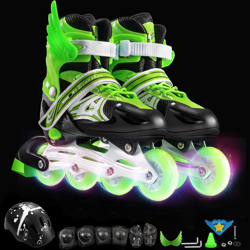 Musical green shoes + gear + helmet + gift pack